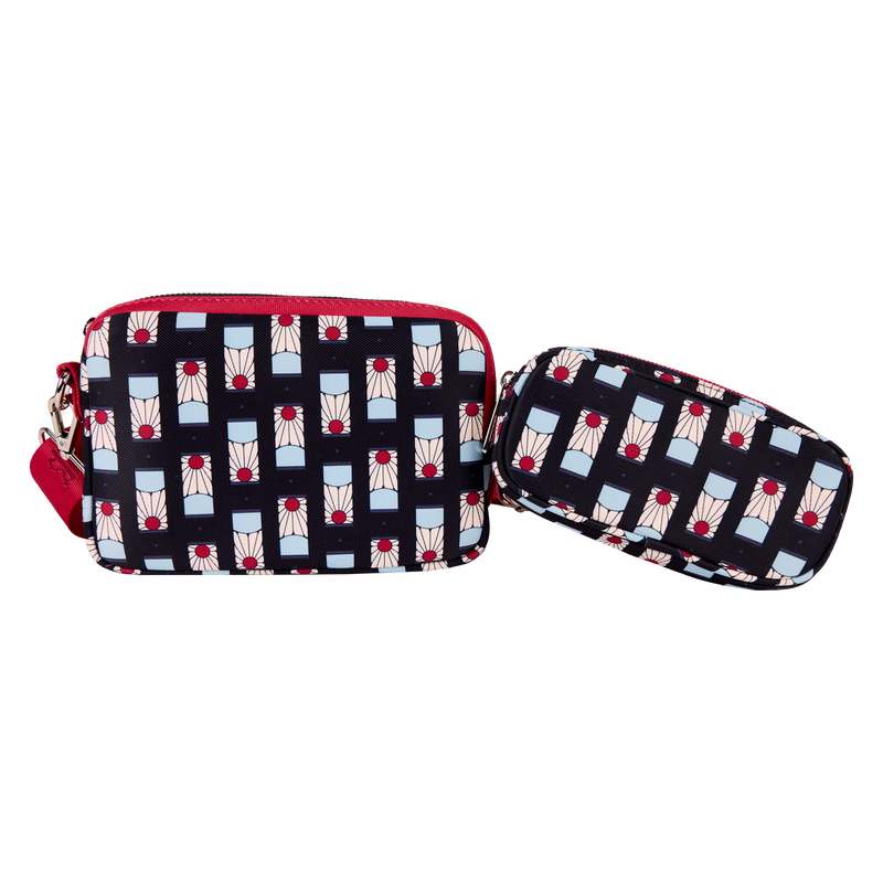 Demon Slayer All-Over Print Sling Crossbody Bag with Coin Bag