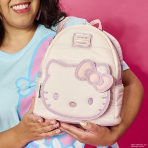 Sanrio Exclusive Hello Kitty Quilted Texture Mini Backpack