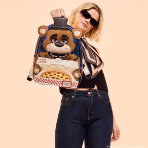 Five Nights at Freddy’s Freddy Fazbear Plush Cosplay Lenticular Mini Backpack