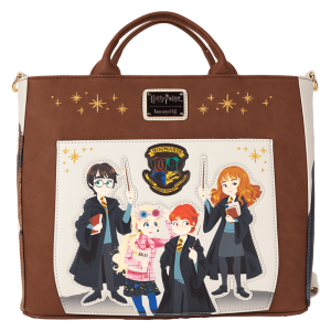 Harry Potter Hogwarts Convertible Backpack & Tote Crossbody Bag