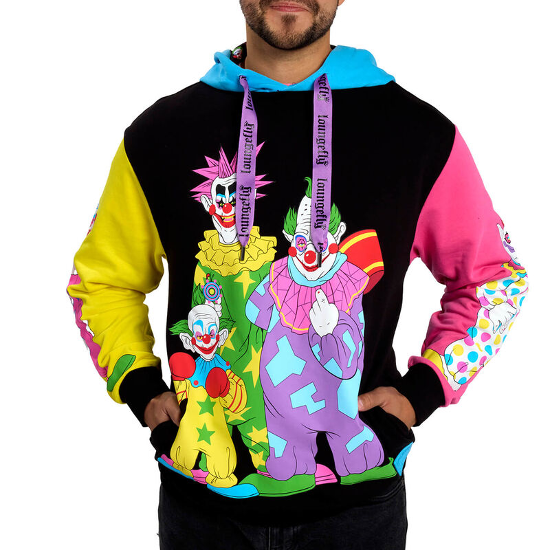 Killer Klowns from Outer Space Color Block Unisex Hoodie