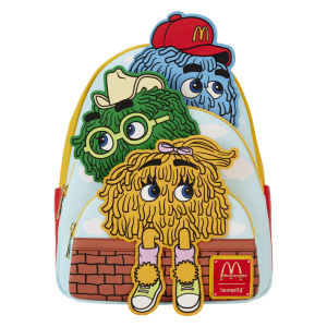 McDonald’s Vintage Fry Kids Triple Pocket Mini Backpack