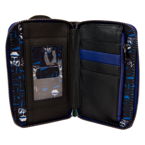 The Nun Cosplay Glow Zip Around Wallet