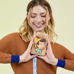 Pinocchio Cameo Zip Around Wallet