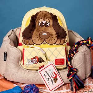 Pound Puppies 40th Anniversary Plush Mini Backpack with Card Holder