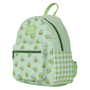 Sanrio Exclusive Keroppi Gingham Mini Backpack