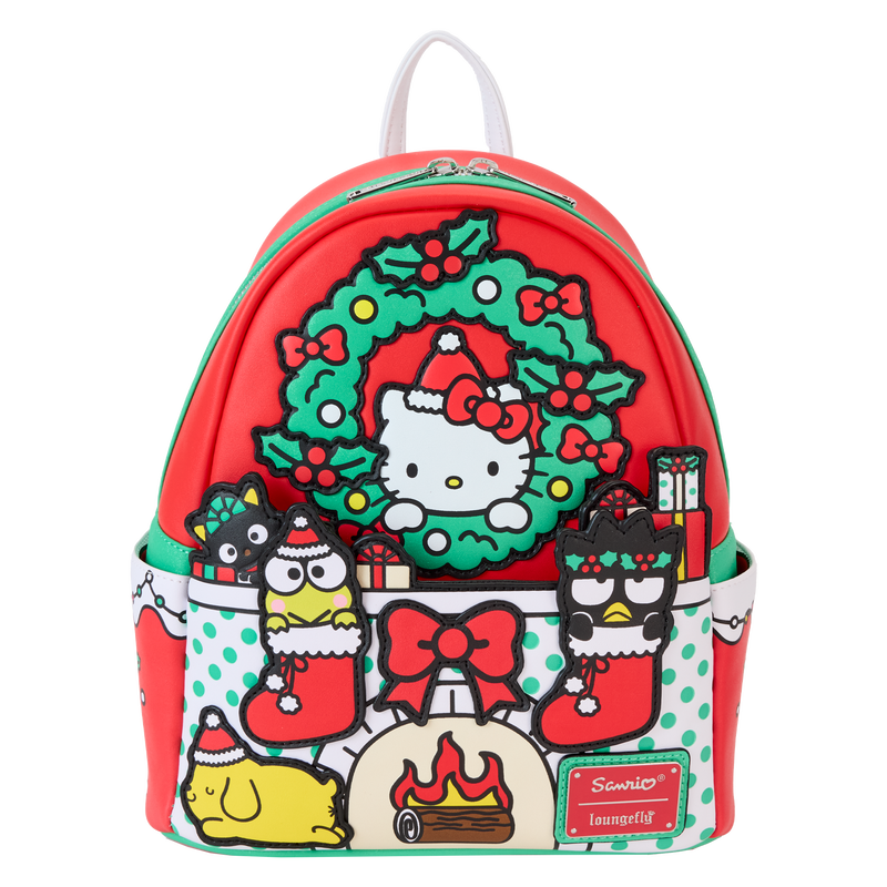 Sanrio Hello Kitty & Friends Holiday Fire Place Mini Backpack