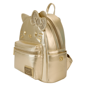 Limited Edition Sanrio Hello Kitty 50th Anniversary Gold Mini Backpack