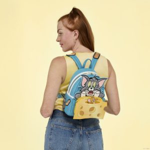 Tom and Jerry Plush Pop-Up Mini Backpack