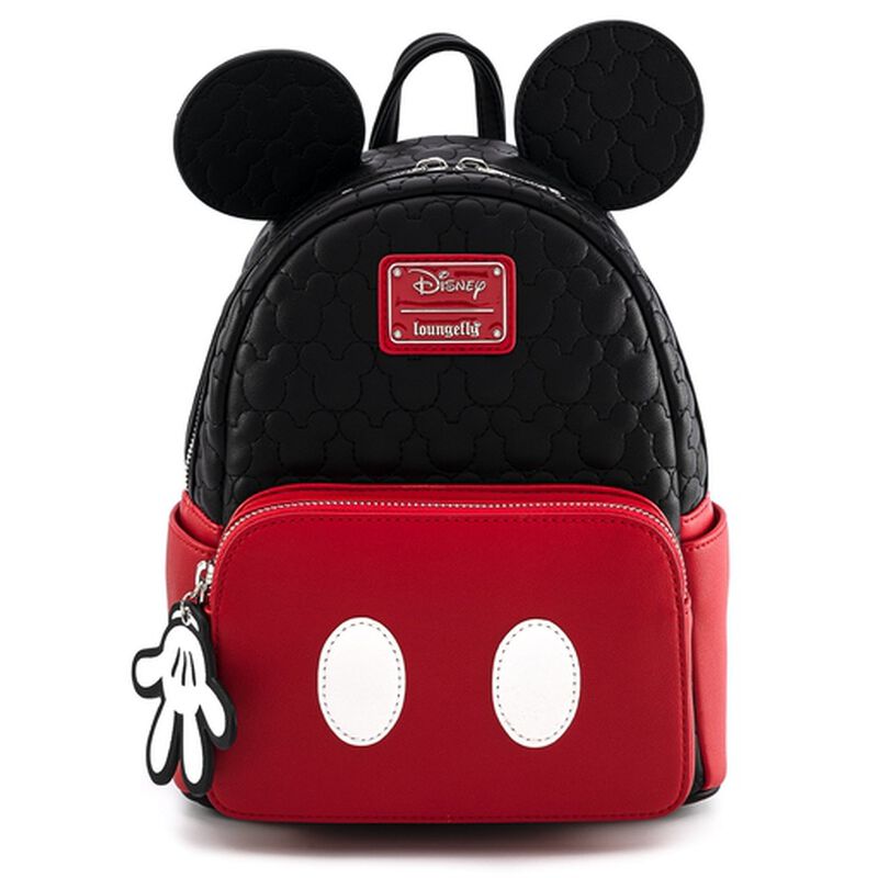 Disney Mickey Mouse Quilted Cosplay Mini Backpack