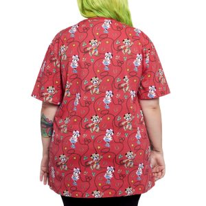 Western Mickey & Minnie Lasso All-Over Print Unisex Tee&nbsp;