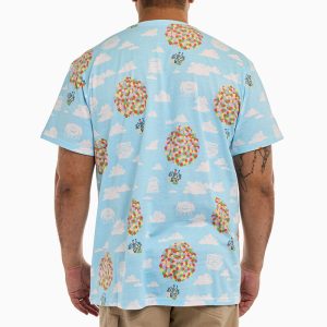 Up 15th Anniversary Balloon House All-Over Print Unisex Tee