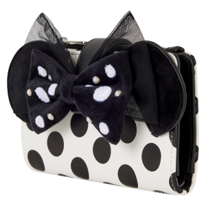Minnie Mouse Exclusive Polka Dot Pearl Flap Wallet